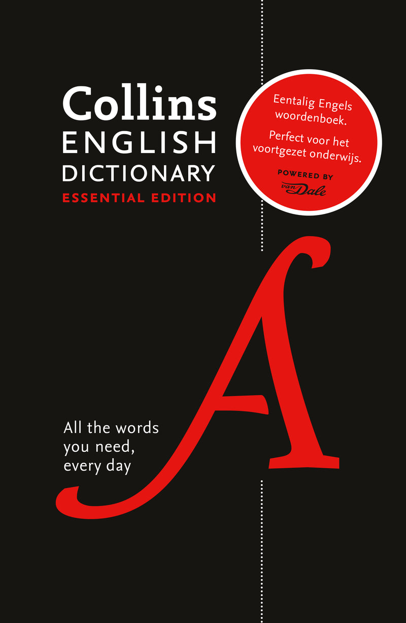 Voorzijde van het boek 'Collins English Dictionary, Essential Edition'