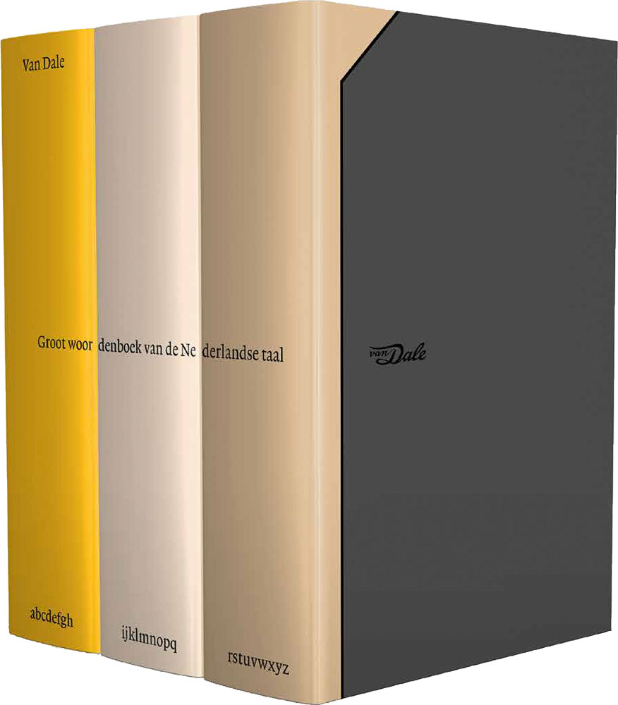 3D afbeelding van het boek 'Dikke van Dale | Van Dale Groot woordenboek van de Nederlandse taal'