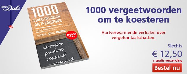 1000 vergeetwoorden om te koesteren