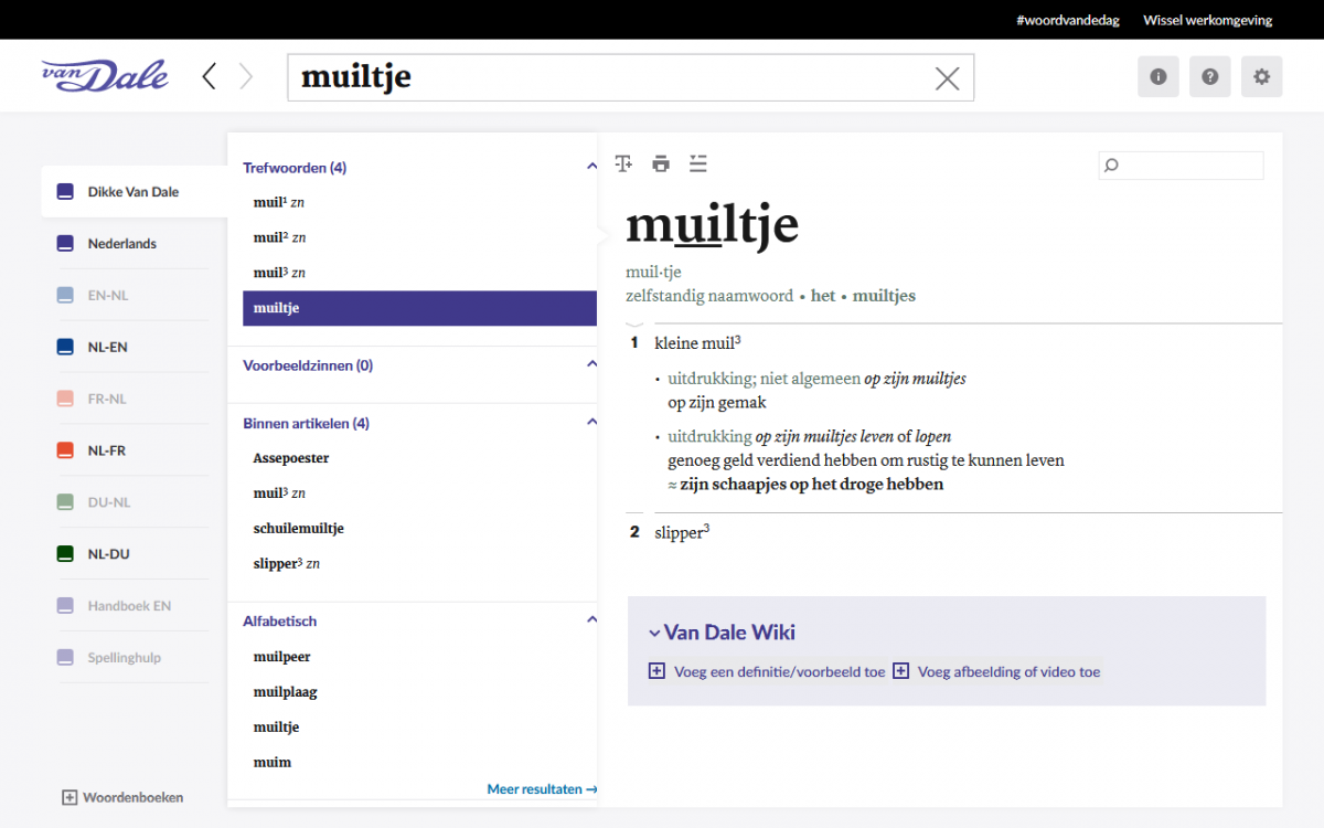 Muiltje